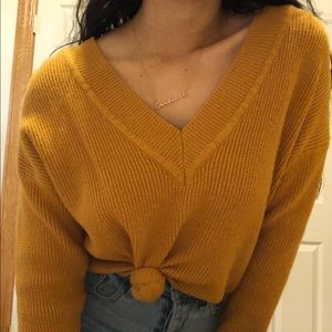 Mustard Sweater